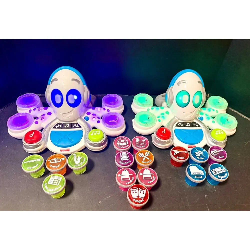 Fisher-Price Think & Learn 2  Rocktopus, Interactive Toy Set music games 16
